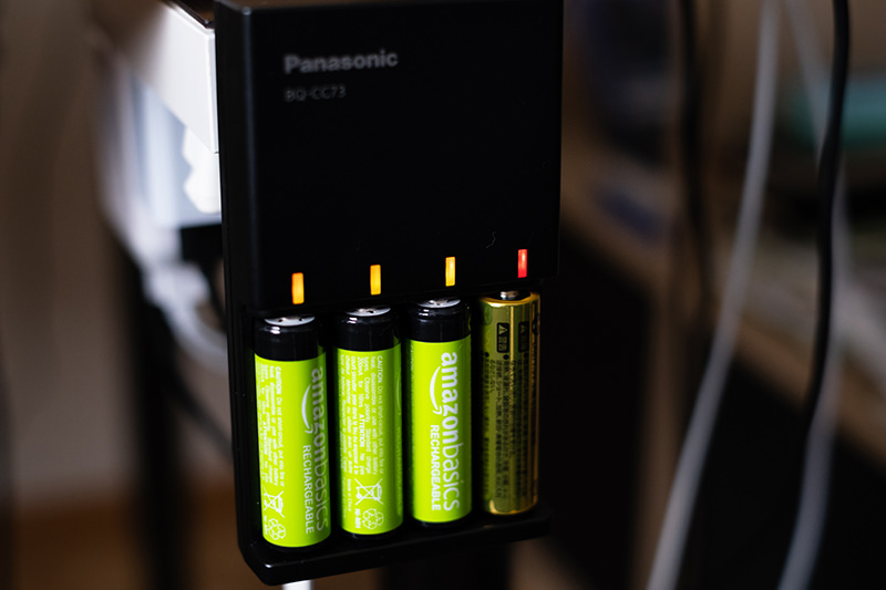 パナソニック 急速充電器の乾電池充電防止機能